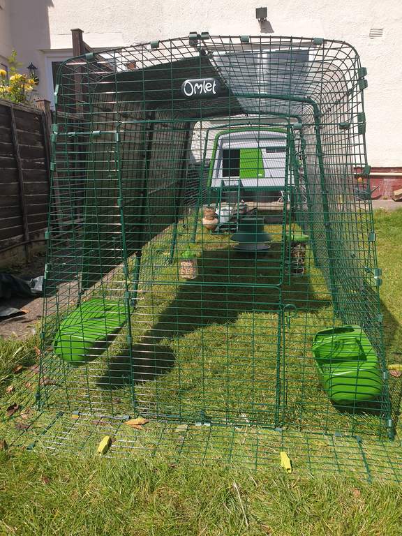 Combi Cover for Eglu Cube Mk1 and Mk2 2m Eglu Coop Weather Protection