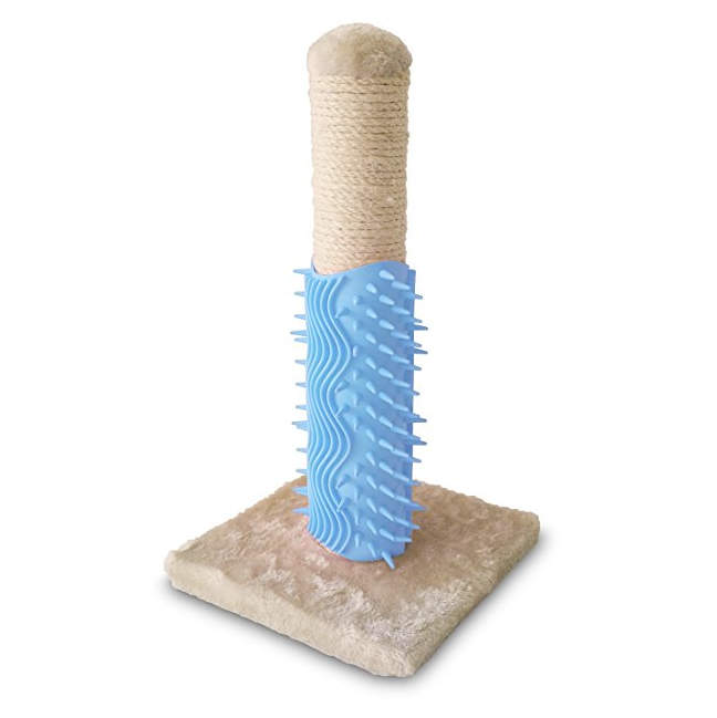 Igloo Beauty Grooming Post Small Blue Scratching Posts Outdoor Cat