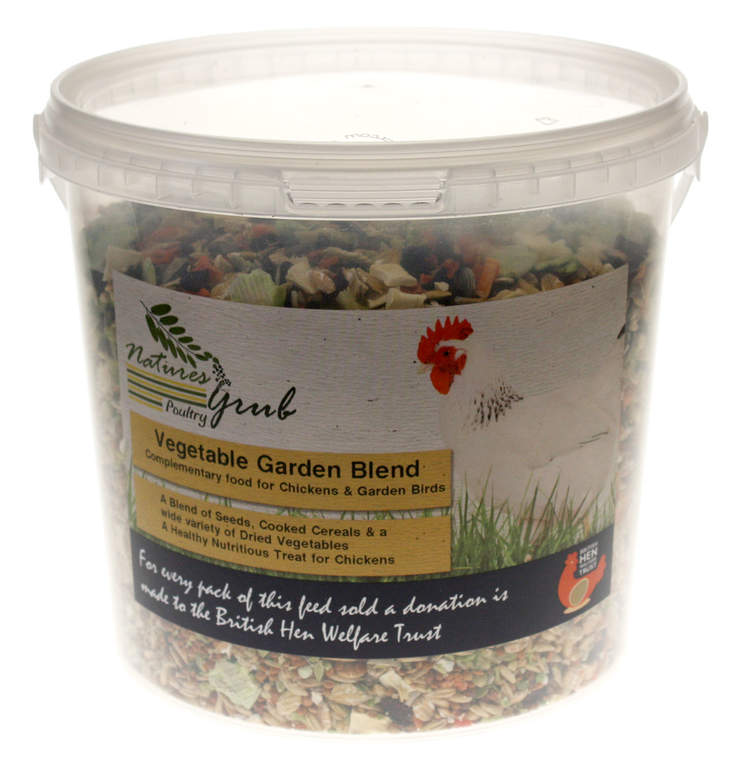 Nature's Grub Vegetable Garden Blend 1.2kg Chicken Feed & Treats