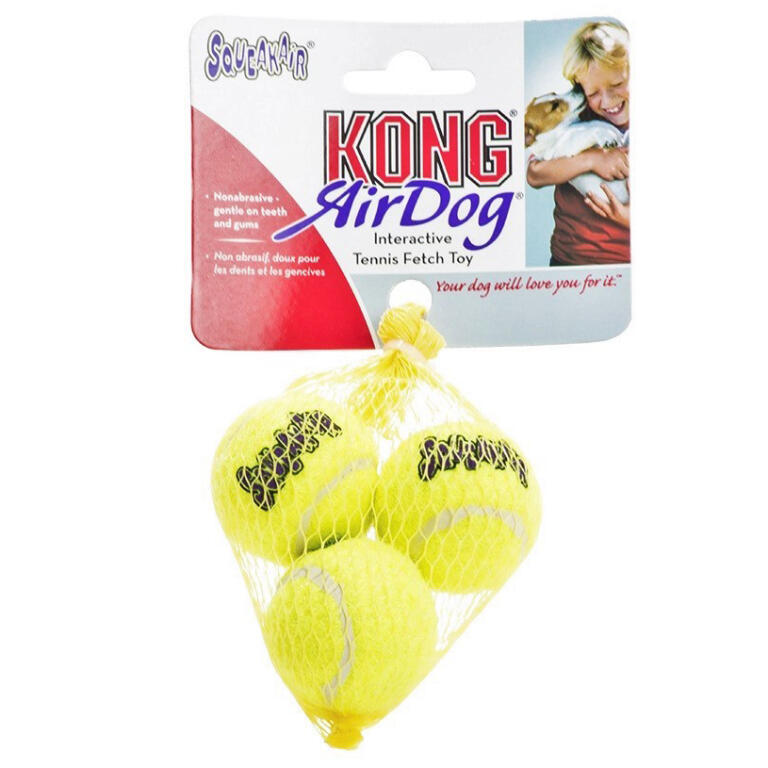 kong squeaky tennis balls