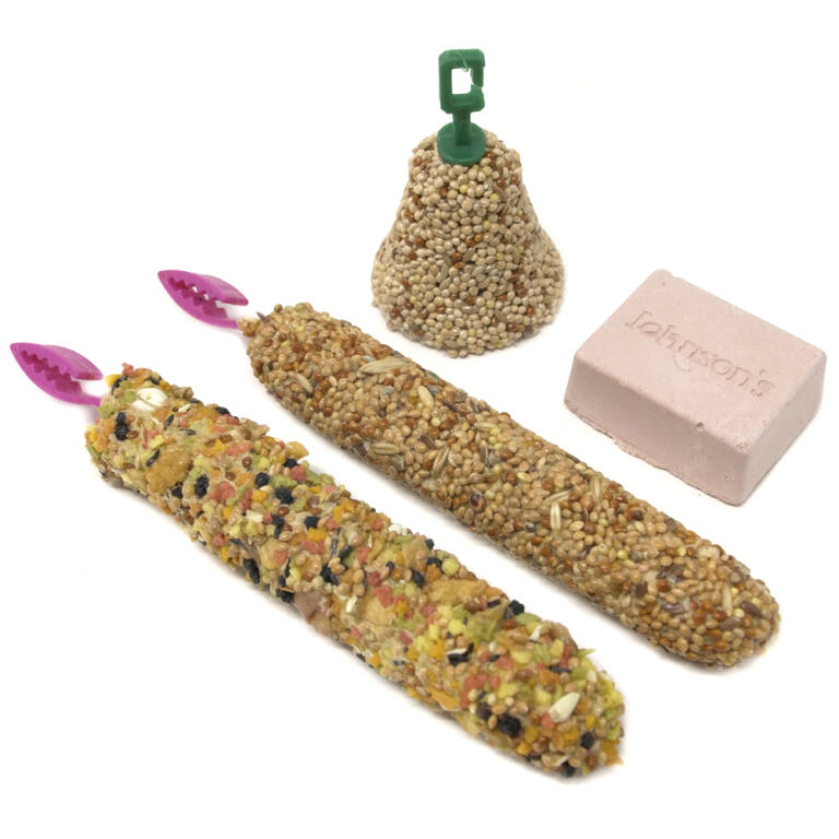Treat Selection for Budgies Bird Treats Bird Feed and Bird Cage