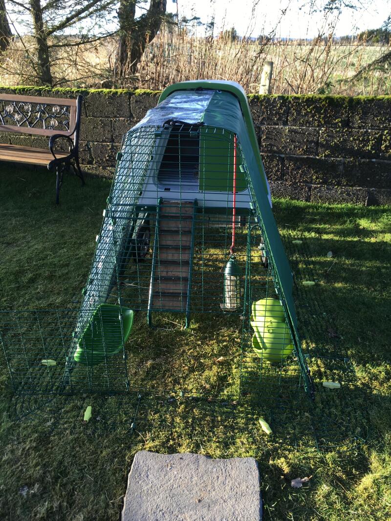 Raised Chicken Coop Eglu Go UP Omlet