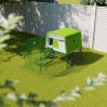 Eglu Cube with 2m run, handles, and wheels Eglu Cube with 2m run, handles, and wheels