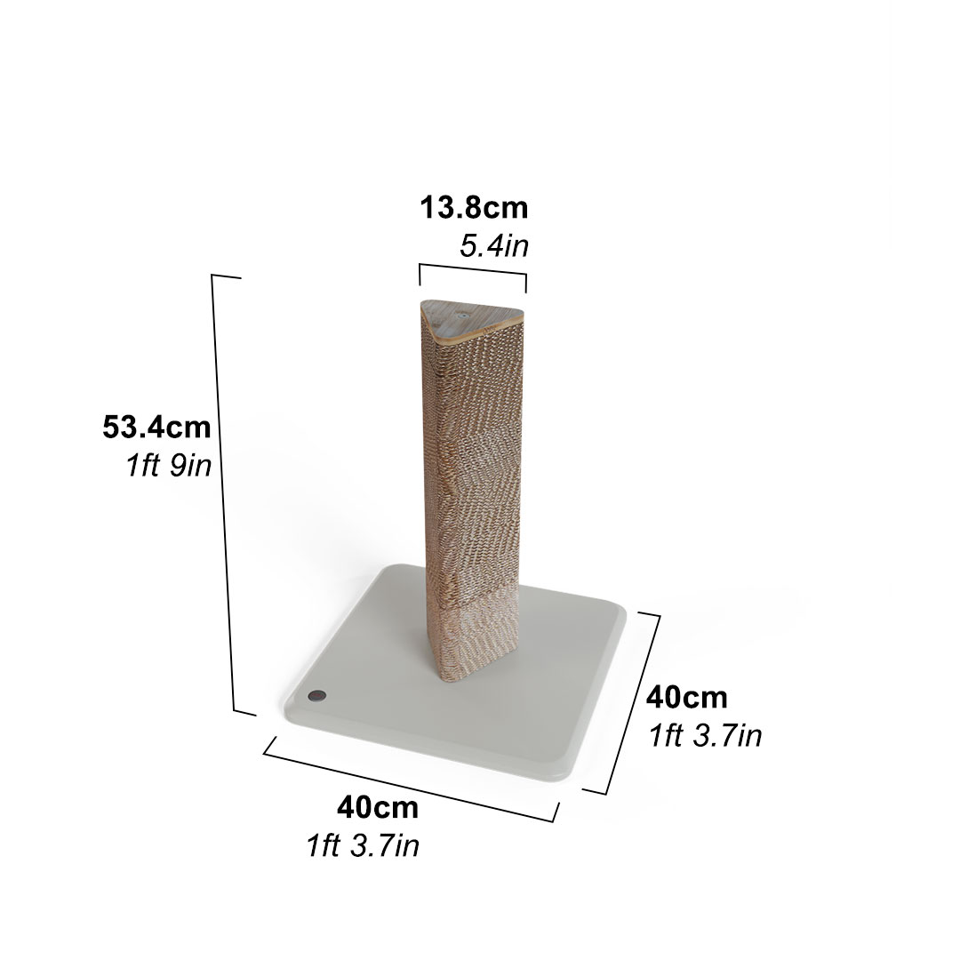 Cardboard scratch post cheap