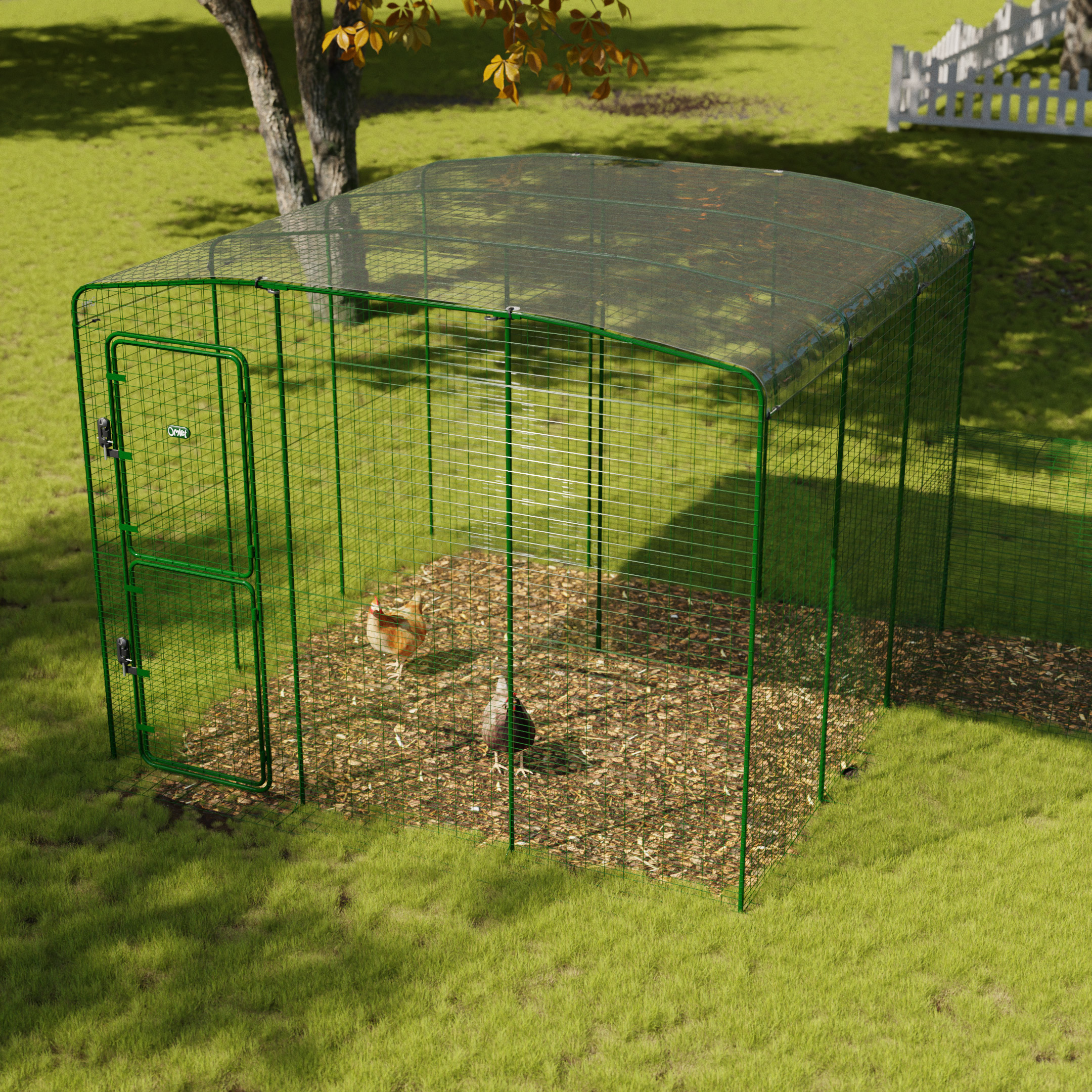 Omlet Clear Chicken Run Cover 3x3 Omlet