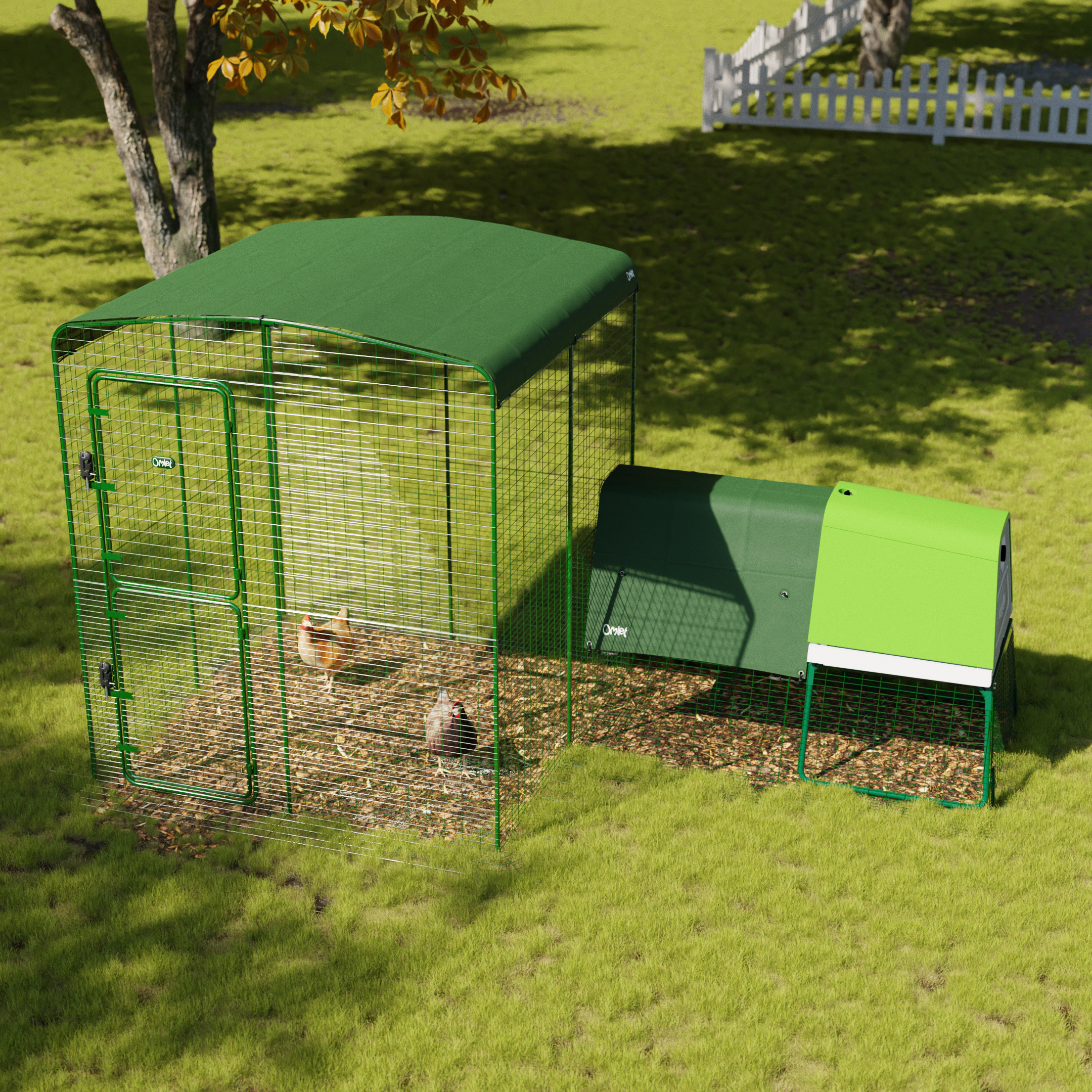Heavy Duty Chicken Run Cover 2x2 Omlet