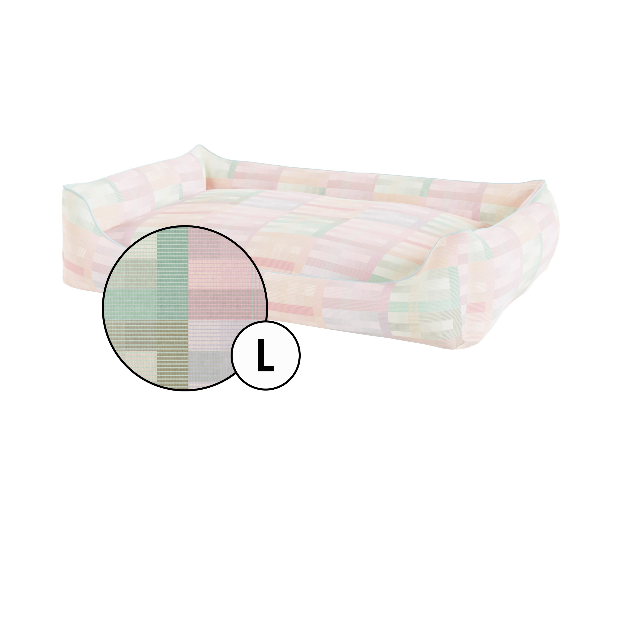 Write Review Nest Dog Bed Cover Only Large Prism Kaleidoscope Omlet