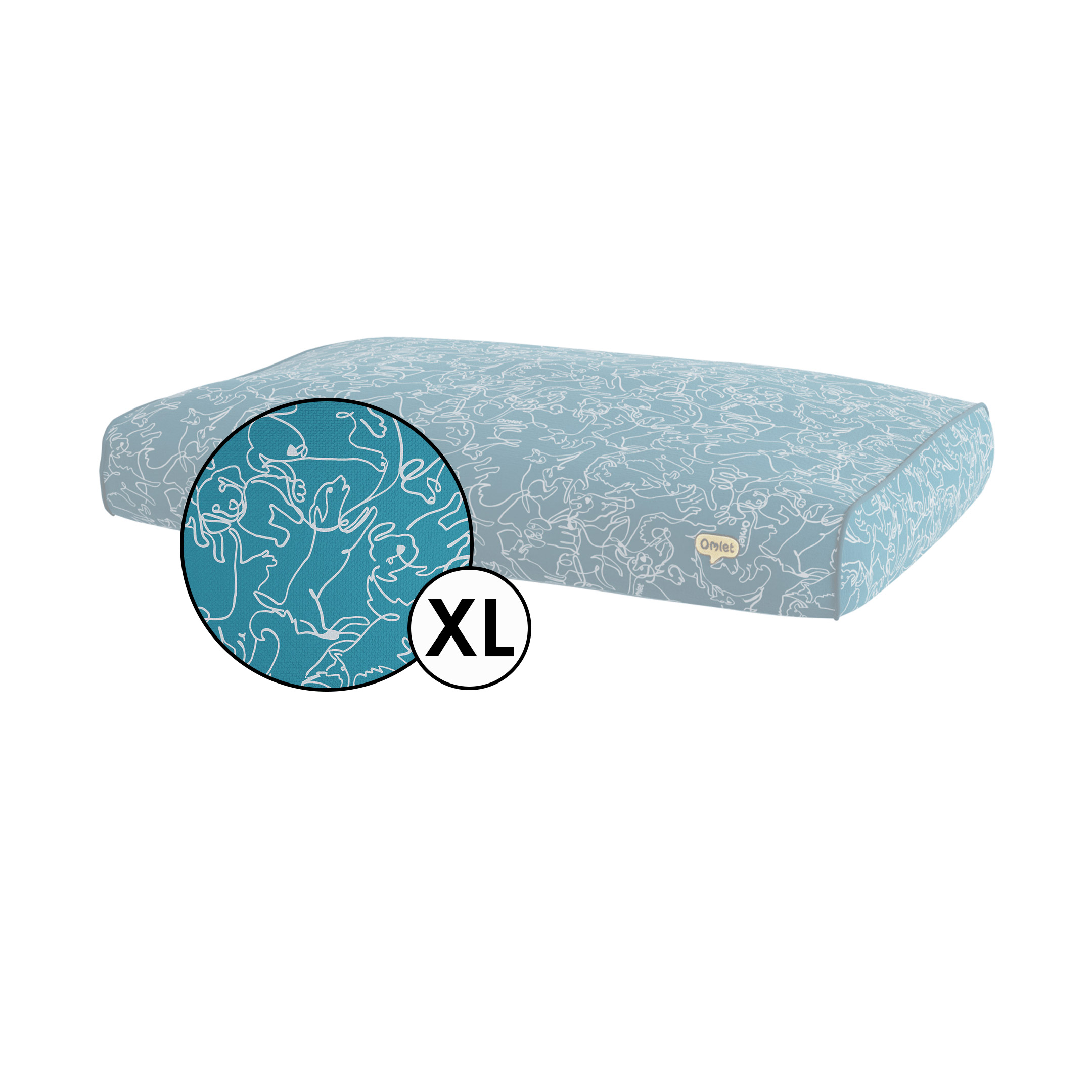 Dog bed replacement sales cover extra large