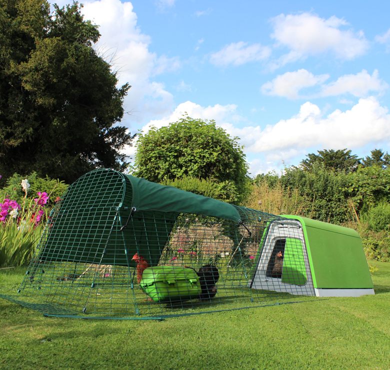 Eglu Go Chicken Coop with 2m Run Package - Leaf Green
