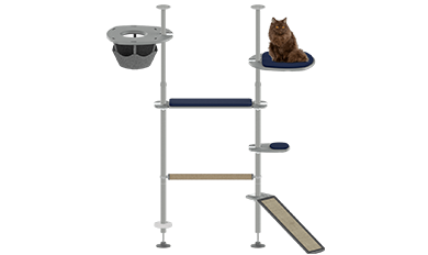 Watch the Omlet How To build Videos for Freestyle Cat Tree