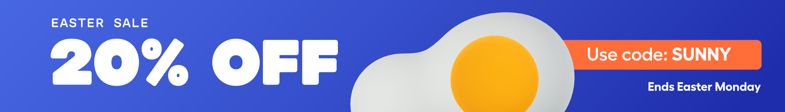 Easter sale 2026 snippet banner