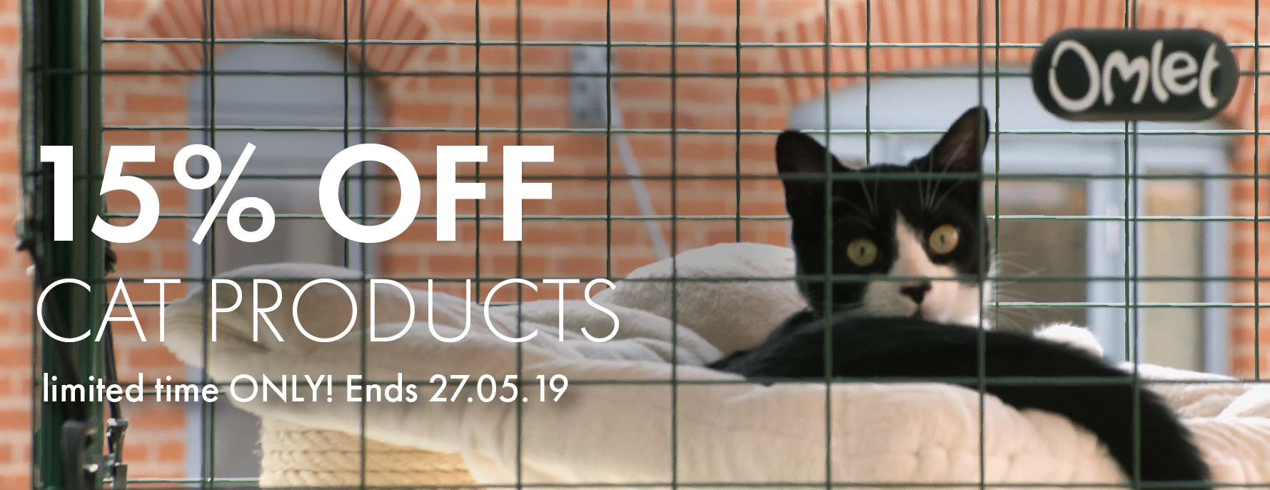 15% OFF Cat Products