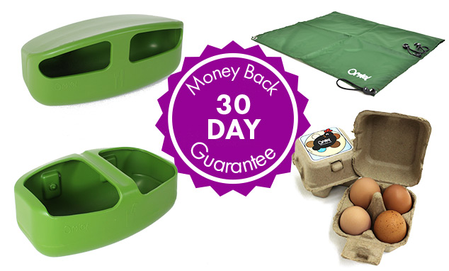 Feeder, Drinker, All Weather Shade, Omlet egg boxes, 30 day money back guarantee.