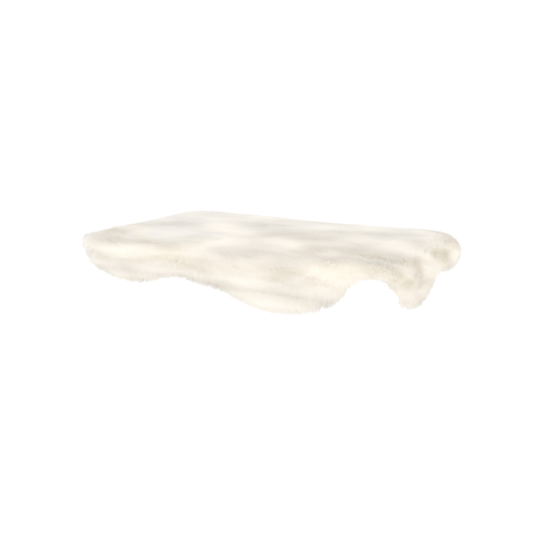 Topology Sheepskin Topper White Medium Omlet