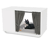 Maya Nook Cat Bed Furniture with Wardrobe