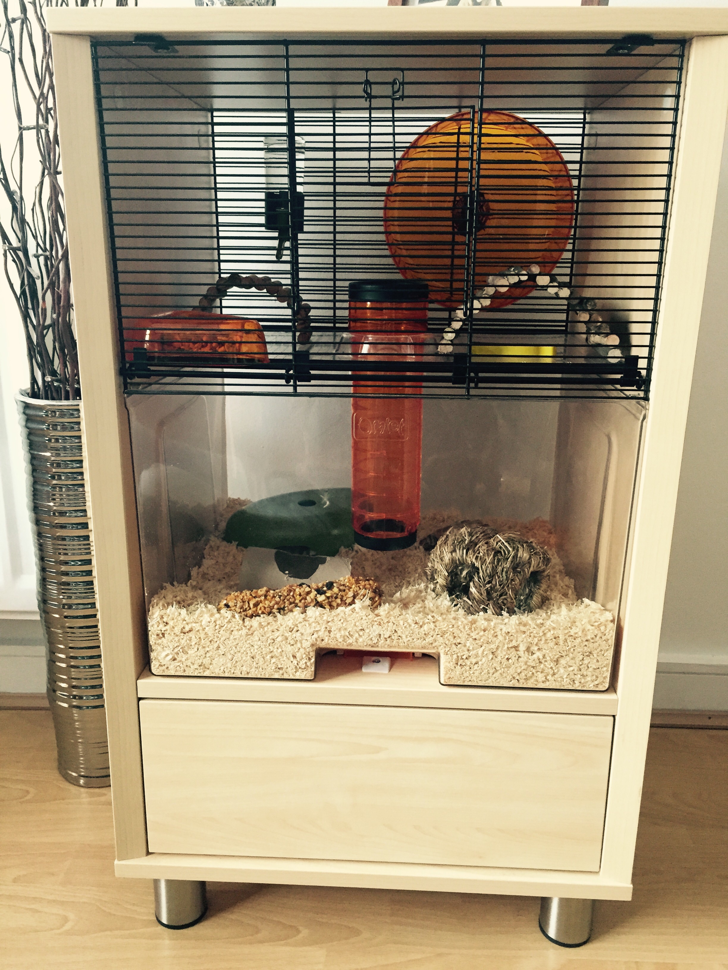 Qute Hamster and Gerbil Cage Stylish Hamster House
