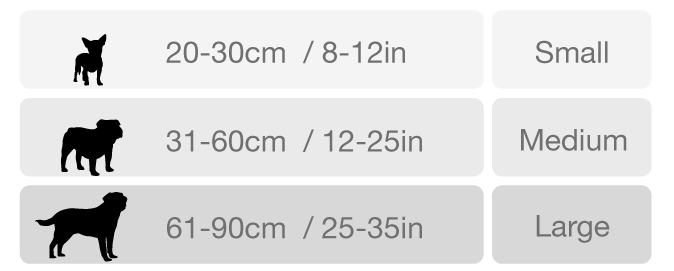 Dog bed size guide