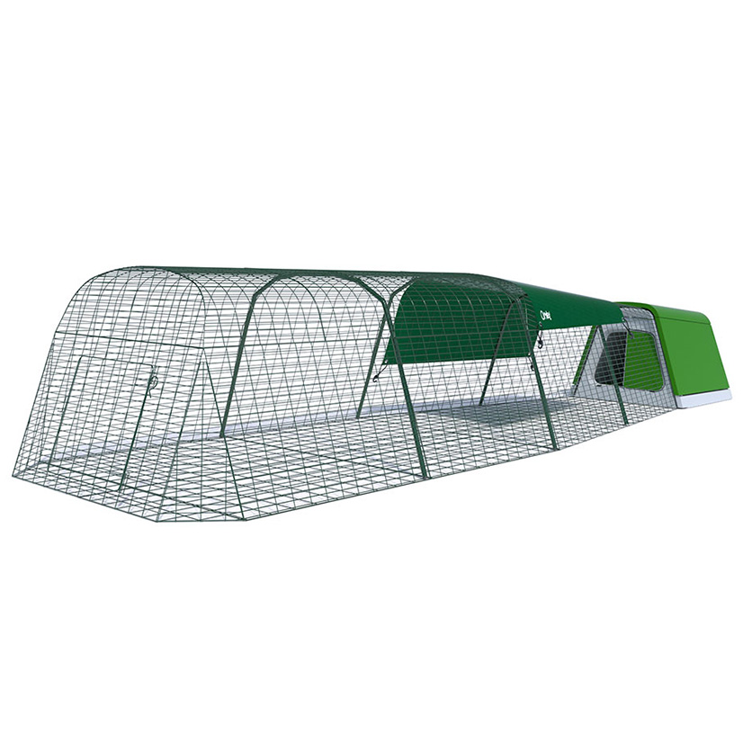 Eglu Go Rabbit Hutch with 4m Run Package - Leaf Green