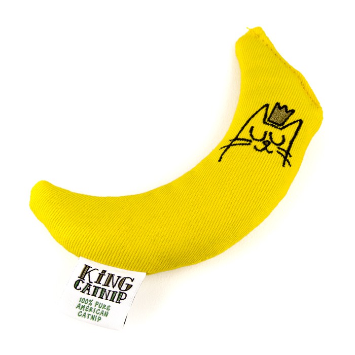 King Catnip Banana Cat Toy Omlet